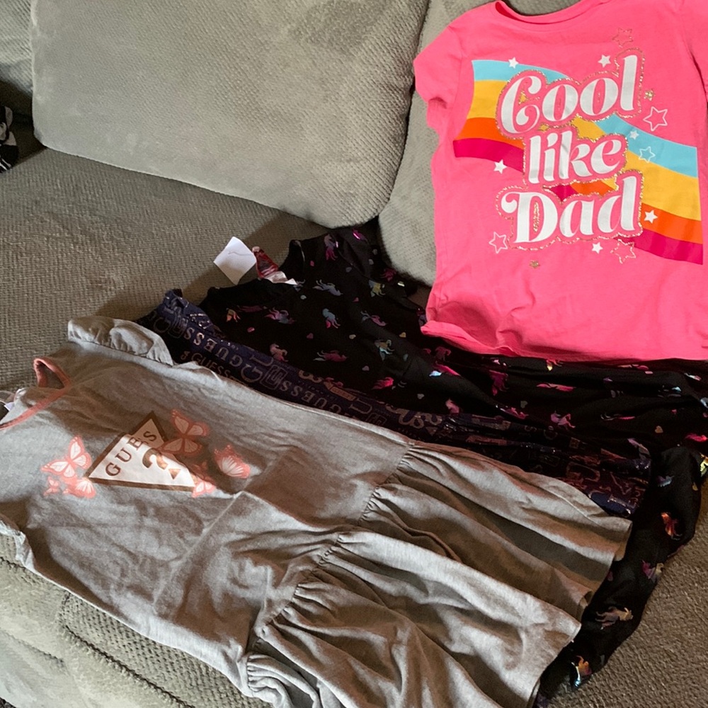Girls dresses and a bonus shirt!